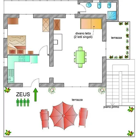 Casa de Férias Arancetodamare_zeus Trebisacce